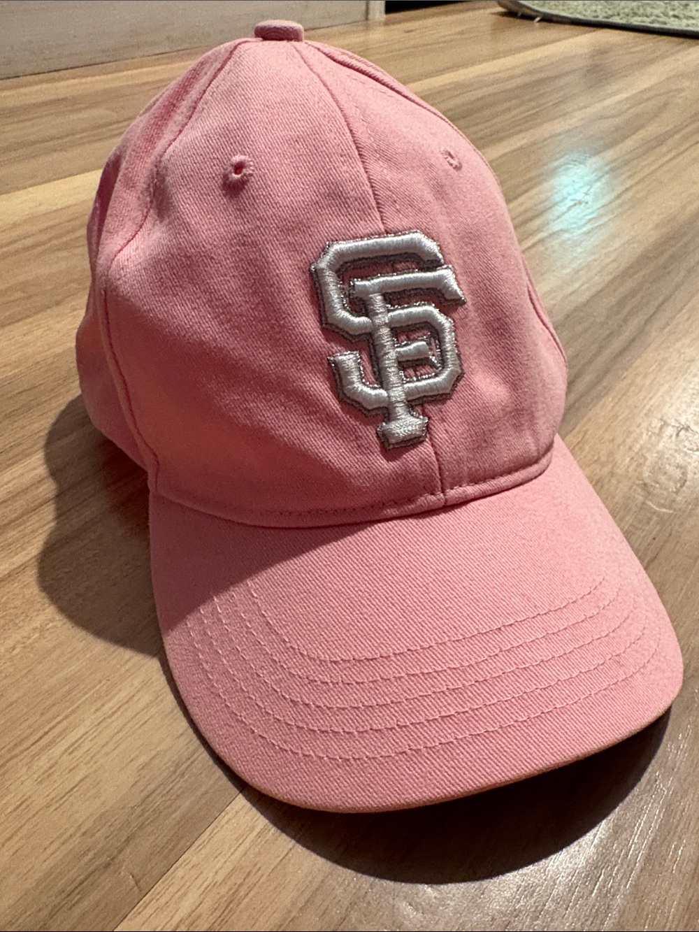 Y2K Pink Kids GIANTS Baseball Cap